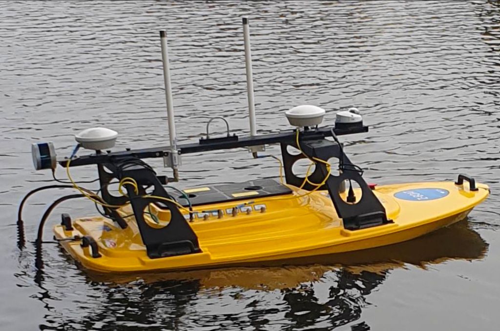 Intégration Scanner Velodyne sur Drone Teledyne Z-Boat